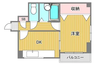 Olive御崎【3階】の間取り