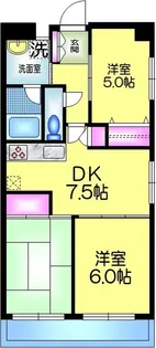サンライズ高地【4階】の間取り