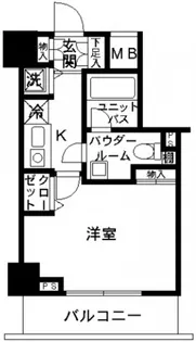 スカイコート押上【2階】の間取り