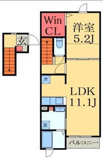フェリース4【2階】の間取り