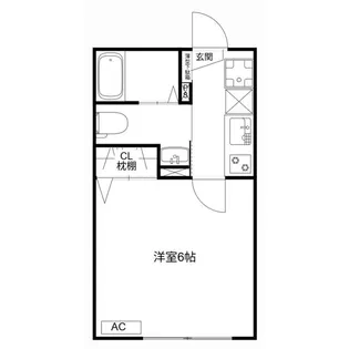 MQuarto朝霞【2階】の間取り