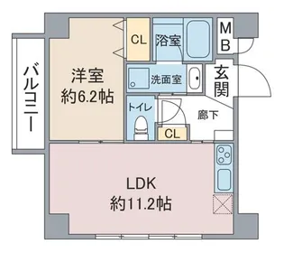 ショコラ【2階】の間取り