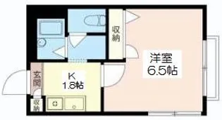 メゾンベール戸越【1階】の間取り