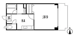 ボヌール鈴木【2階】の間取り