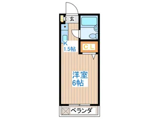 第11安藤マンション【1階】の間取り