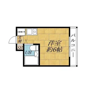 ユキハウス泉町【2階】の間取り