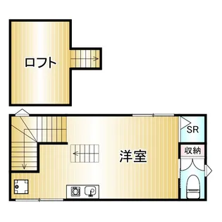 アンジェ・ハウスNUKUI【2階】の間取り