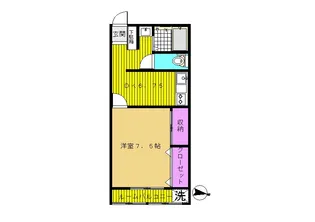 コバヤシビル【3階】の間取り