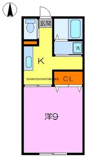 リコウハイツ1号館【1階】の間取り