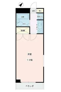 新屋ビル【5階】の間取り