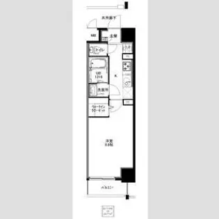 プライム松原【2階】の間取り