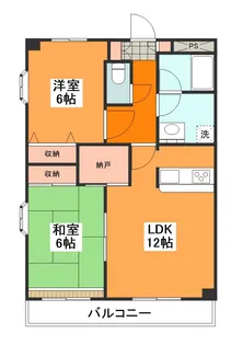 プチ・リビエール【2階】の間取り