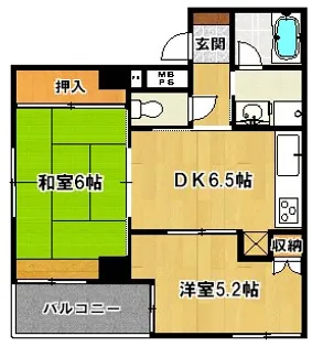 EASE HOUSE【2階】の間取り