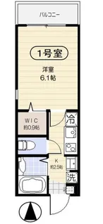 Le parc成増【1階】の間取り