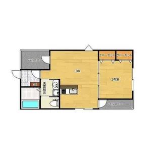 stage南行徳【2階】の間取り