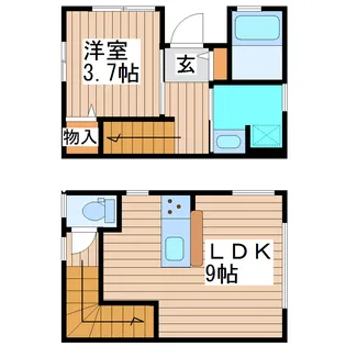 ハピネスライフの間取り