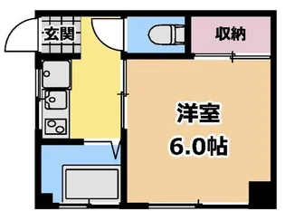 共和マンション【2階】の間取り