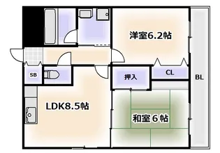 イルプリモ桜川【3階】の間取り