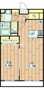 プレシア【3階】の間取り