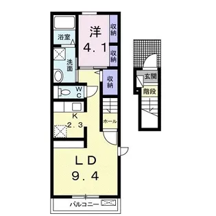 ネオ ブレイブ【2階】の間取り