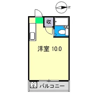 コーポマナベ【1階】の間取り