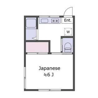 コーポ堀江【2階】の間取り
