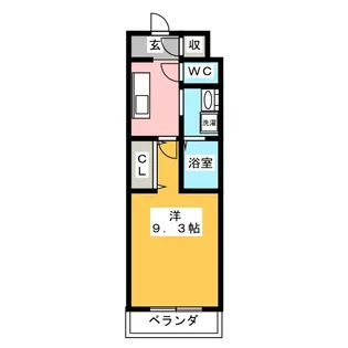 リビエール・N 壱番館【2階】の間取り
