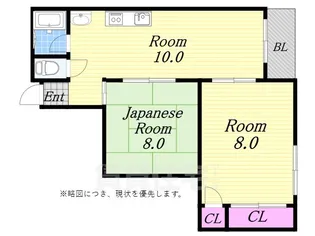 エトス2【3階】の間取り