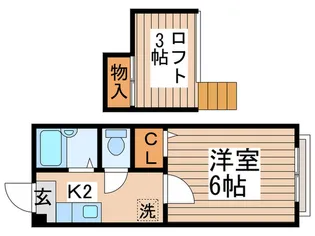 シャト-石神井公園の間取り