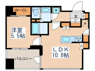 コンフォリア新中野【8階】の間取り
