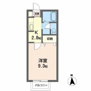 プレジオOHII【2階】の間取り