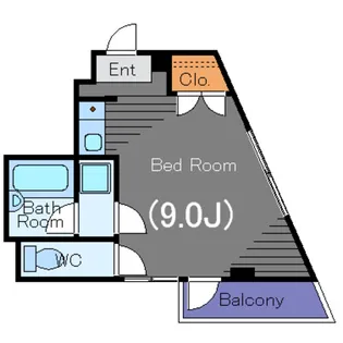 J.Y Residence【2階】の間取り