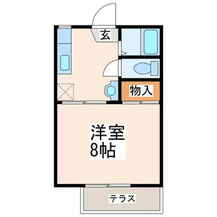 エクセル五島【1階】の間取り