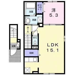 エルム プラシード 12号館【2階】の間取り