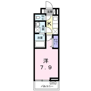 ロータス【2階】の間取り