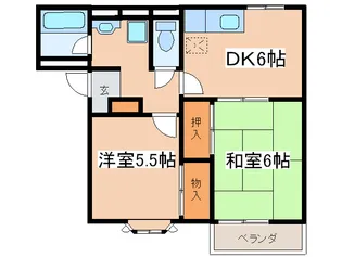 フレシ-ル町田2の間取り