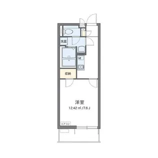 クレイノコモドラウム【3階】の間取り