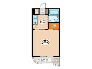 クロノス若松【2階】の間取り