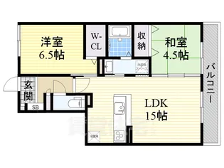 ファミール大池【2階】の間取り