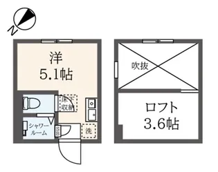 Ohana上星川【2階】の間取り