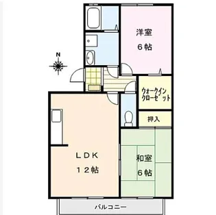ソールズベリー御井【2階】の間取り