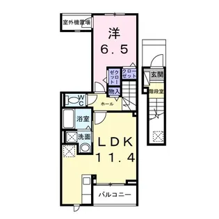 フォルシュ【2階】の間取り
