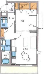 フリーデンハウス【3階】の間取り