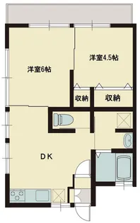 志幸57 マインハイム和光【2階】の間取り