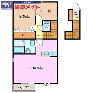 ライフプラン長岡B【2階】の間取り
