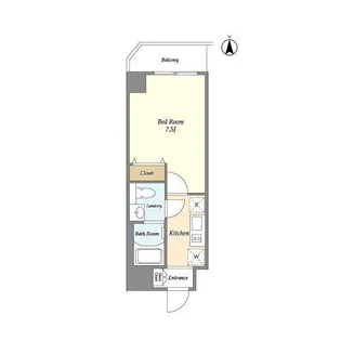 LOC’S DAITABASHI【3階】の間取り