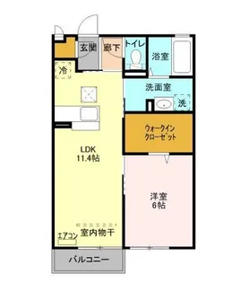 シャンテクレール II【1階】の間取り