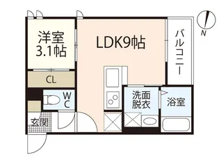 REGALEST Alivio【2階】の間取り