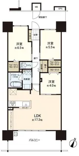 ザ・ステーションタワー海田【11階】の間取り