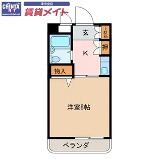 サンロイヤル東丸之内【3階】の間取り